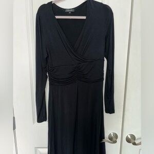 Black womens long sleeve dress